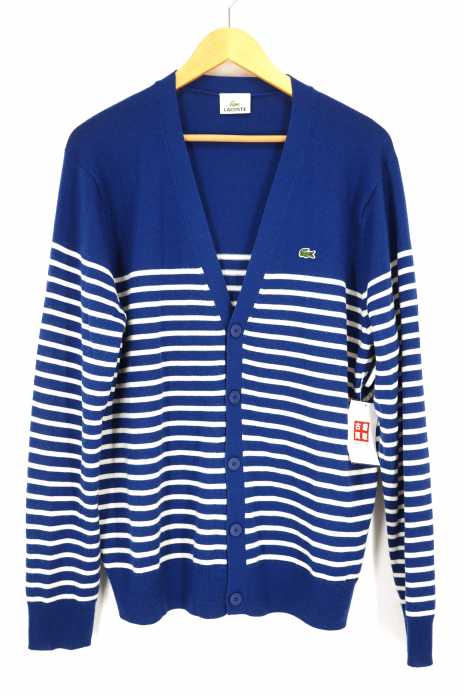 LACOSTE （ラコステ） マリンボーダー カーディガン メンズ トップス