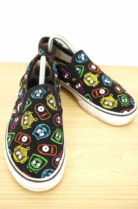 VANS (バンズ ) YO GABBA GABBA 総柄 スリッポン メンズ シューズ