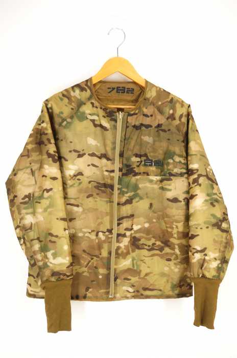 782 Gear（フルギ） リバーシブル ノーカラー 中綿 リップストップ メンズ アウター