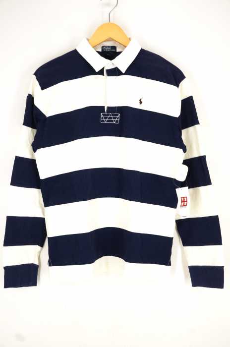 Polo by RALPH LAUREN （ポロバイラルフローレン） ポニー刺繍長袖ラガーポロシャツ メンズ トップス