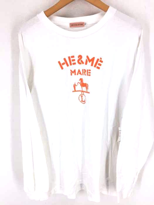 LES CINQ LETTRES(レサンクレトルズ) プリントTシャツ メンズ トップス