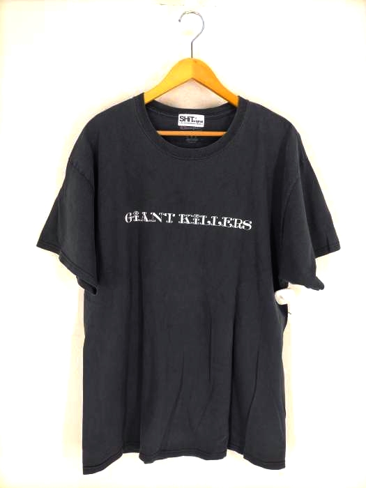 USED古着（ユーズドフルギ） BISH championボディ GIANT KILLER プリントTシャツ メンズ トップス