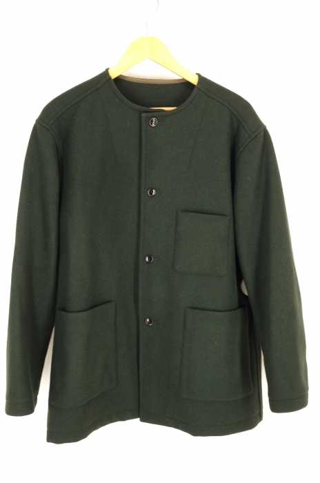 nest Robe CONFECT(ネストローブ コンフェクト) Rever Melton Plainly Collared Working Jacket メンズ アウター