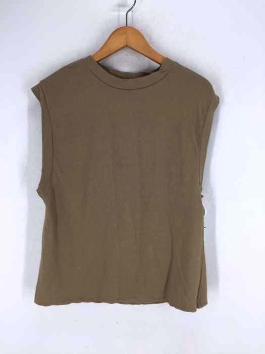 BEAUTY&YOUTH UNITED ARROWS（ビューティアンドユースユナイテッドアローズ）BOEMOS（ビューティアンドユースユナイテッドアローズ ボエモス） コットンドライツイルルーズノースリーブカットソー レディース トップス