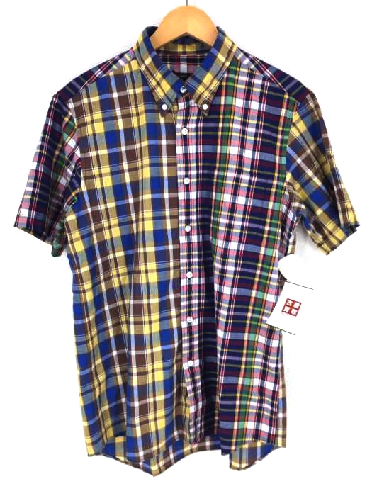 SOPHNET.（ソフネット） S/S MIX PATTERN BASIC B.D SHIRT メンズ トップス
