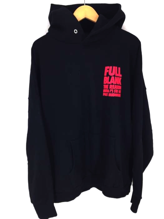FULL-BK(フルビーケー) プリントプルオーバーパーカー メンズ トップス
