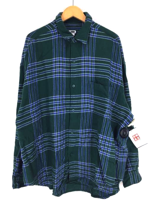 H BEAUTY & YOUTH UNITED ARROWS(エイチビューティーアンドユースユナイテッドアローズ) CHECK WIDER SHIRT/シャツ メンズ トップス