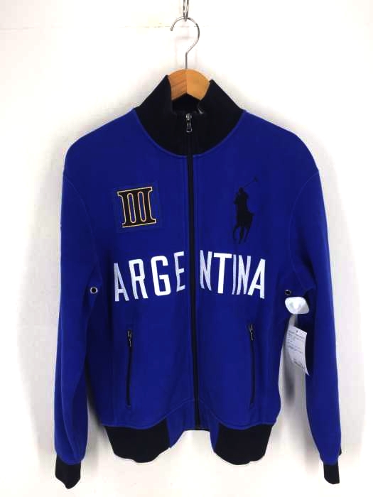 Polo by RALPH LAUREN(ポロバイラルフローレン) ARGENTINAワッペンスウェット地トラックトップ トラックジャケット メンズ トップス
