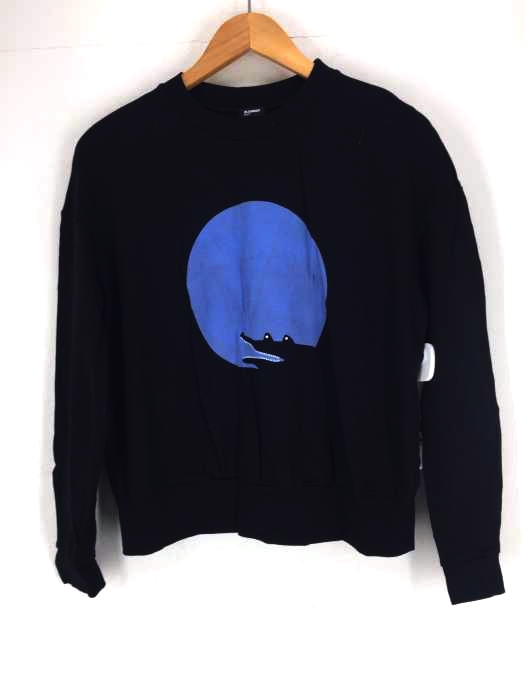 JIL SANDER NAVY（ジルサンダーネイビー） ワニデザインプリントトレーナー レディース トップス