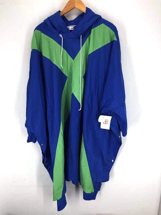 COMME des GARCONS SHIRT BOY(コムデギャルソンシャツボーイ) クロスデザインナイロンポンチョレインコート メンズ アウター