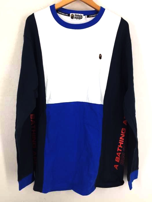 A BATHING APE(アベイシングエイプ) マルチカラーカットソー メンズ トップス