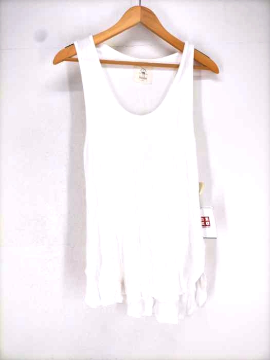 bukht(ブフト) レーヨンタンクトップ メンズ トップス