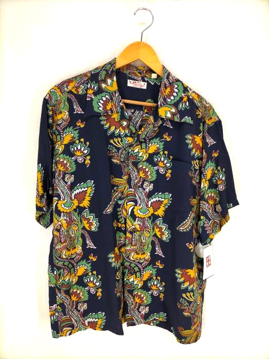 SUN SURF（サンサーフ） MOHALA LADY BORDER アロハシャツ メンズ トップス