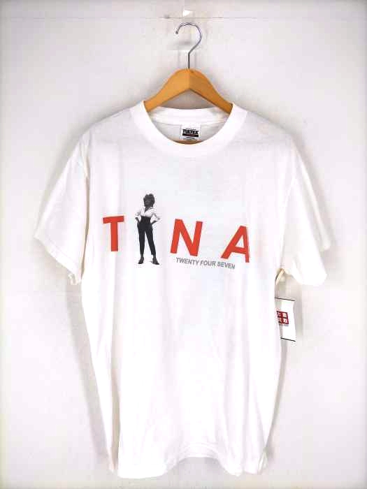 USED古着（ユーズドフルギ） Vintage 1999 Tina Turner Original Twenty Four Seven Tour TEE TULTEXボディ メンズ トップス
