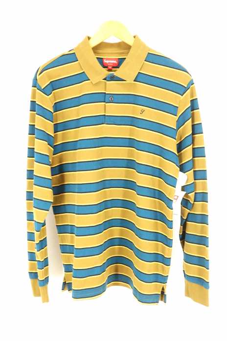 Supreme （シュプリーム） Striped L/S Polo メンズ トップス