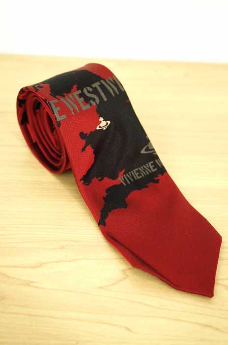 Vivienne Westwood （ヴィヴィアンウエストウッド） プリントネクタイ メンズ ファッション雑貨