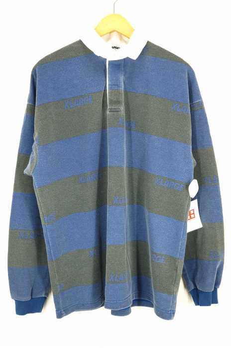 X-LARGE(エクストララージ) ボーダー長袖ポロシャツ メンズ トップス