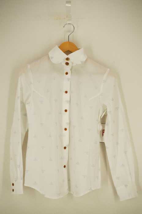 Vivienne Westwood RED LABEL （ヴィヴィアンウエストウッドレッドレーベル） オーブ総柄 ボタンシャツ レディース トップス
