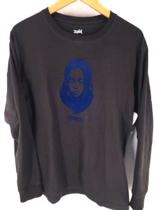 X-girl（エックスガール） TEARDROP SHAPE FACE L/S TEE レディース トップス