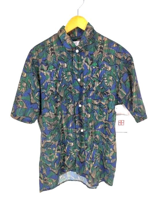 EDIFICE(エディフィス) Paris Authentique Open Collard shirt メンズ トップス