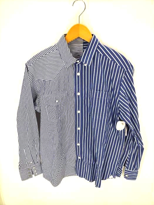 Sacai（サカイ） クレイジーパターン ストライプシャツ メンズ トップス