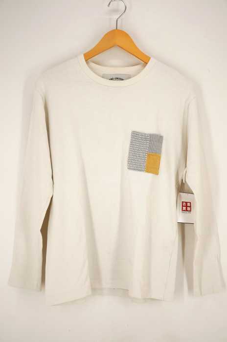 nano universe × FDMTL × VAN JACKET(ナノユニバース×ファンダメンタル×ヴァンジャケット) 刺し子ポケット Tシャツ L/S メンズ トップス