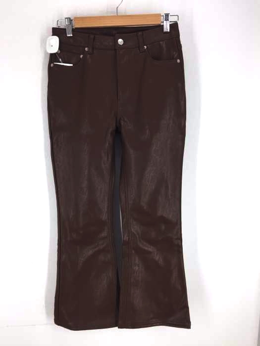 X-girl（エックスガール） FAUX LEATHER FLARE PANTS レディース パンツ