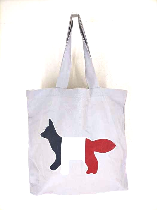 MAISON KITSUNE（メゾンキツネ） TRICOLOR FOX トートバッグ メンズ バッグ