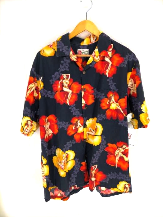 The Hawaiian Original（ハワイアンオリジナル） ボタニカルシャツ ハワイアンシャツ アロハシャツ メンズ トップス