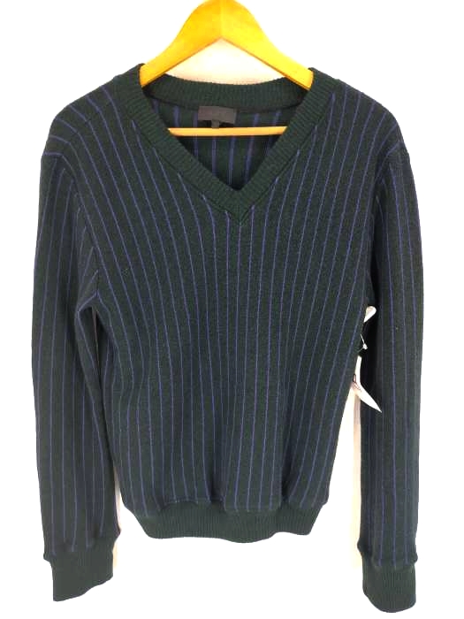 A.P.C.（アーペーセー） Vネックストライプニット メンズ トップス