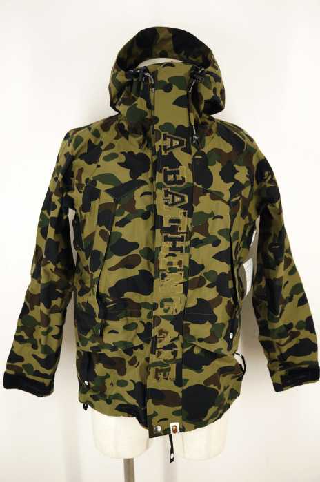 A BATHING APE （アベイシングエイプ） 1STカモ GORE-TEX マウンテンパーカー メンズ アウター