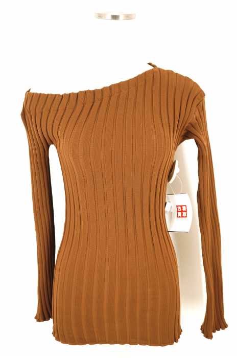 JANE SMITH (ジェーンスミス) 12G ONE SHOULDER KNIT レディース トップス