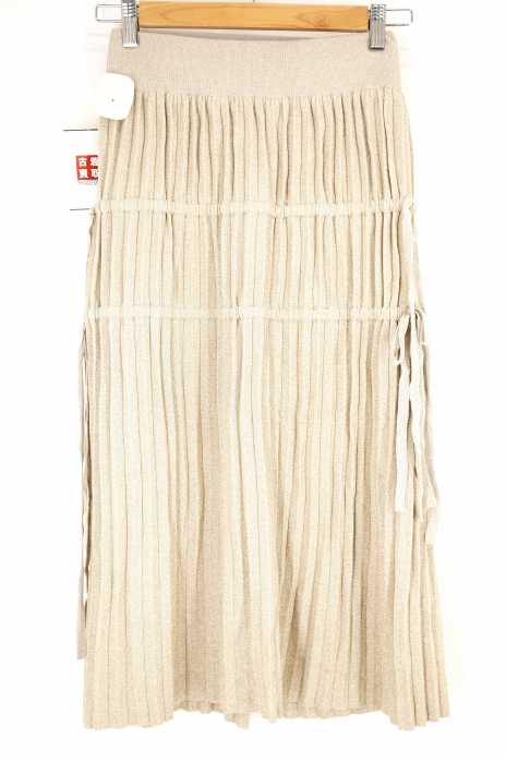snidel （スナイデル） メニットプリーツSK レディース スカート