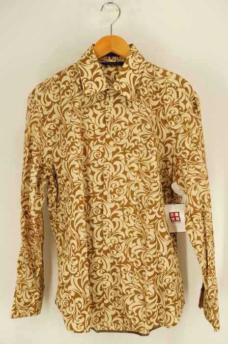 PS Paul Smith (ピーエスポールスミス) 唐草模様 ポケットボタンシャツ メンズ トップス
