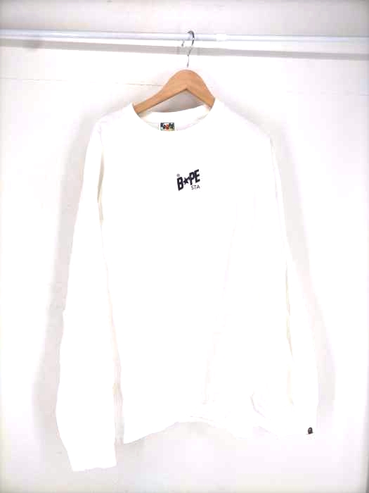 A BATHING APE（アベイシングエイプ） BAPE STA プリントロングスリーブTシャツ メンズ トップス