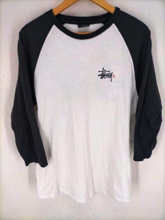 Stussy（ステューシー） ロゴプリントラグランカットソー メンズ トップス