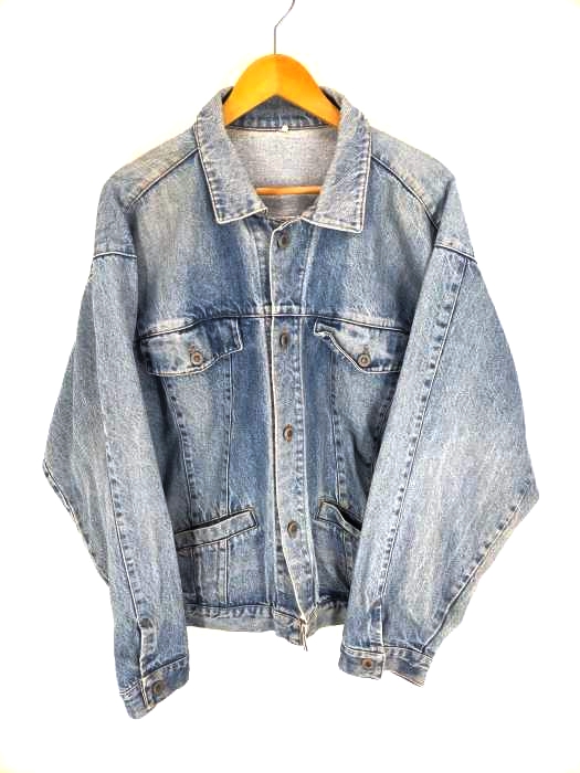 USED古着(ユーズドフルギ) ワイドシルエットデニムジャケット メンズ アウター