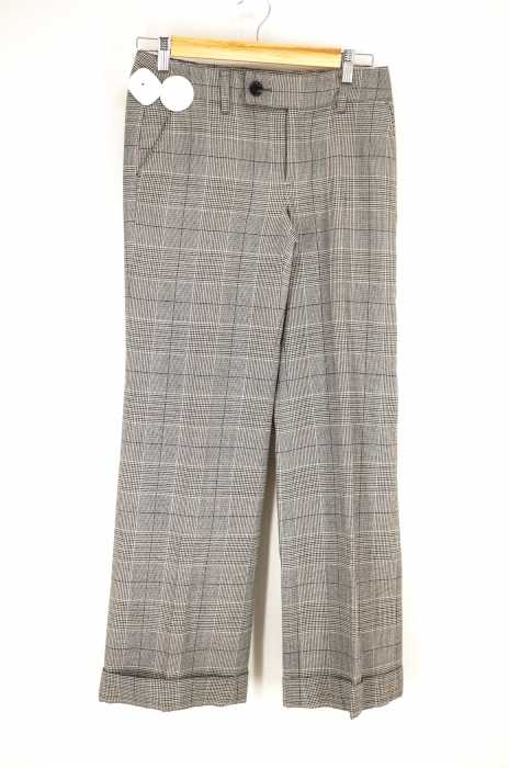BURBERRY LONDON（バーバリーロンドン） チェック柄ダブルスラックスパンツ レディース パンツ