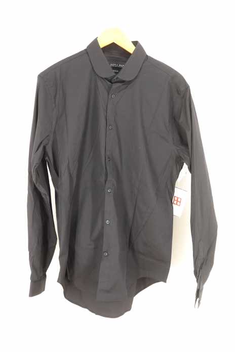 ZARA MAN （ザラマン） 丸襟 SLIM FIT シャツ メンズ トップス