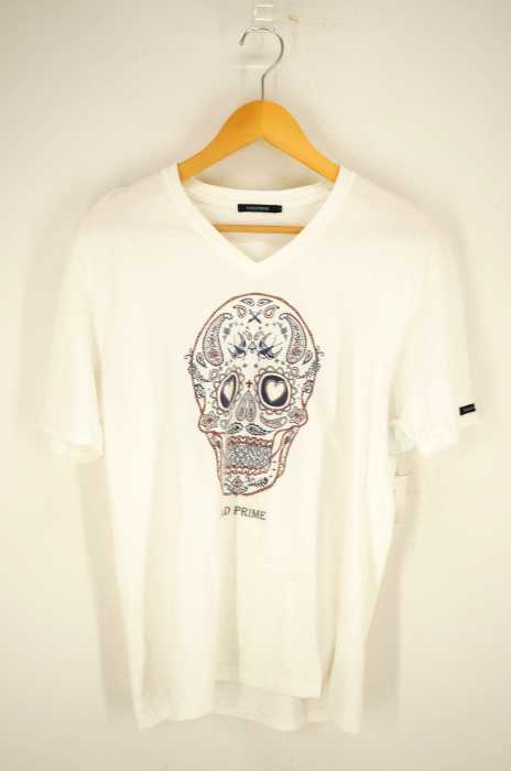 GUILD PRIME（ギルドプライム） スカルペイズリープリントTシャツ メンズ トップス