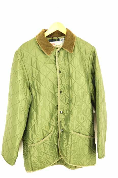 Traditional Weatherwear（トラディショナルウェザーウェア） 襟コーデュロイキルティングジャケット メンズ アウター