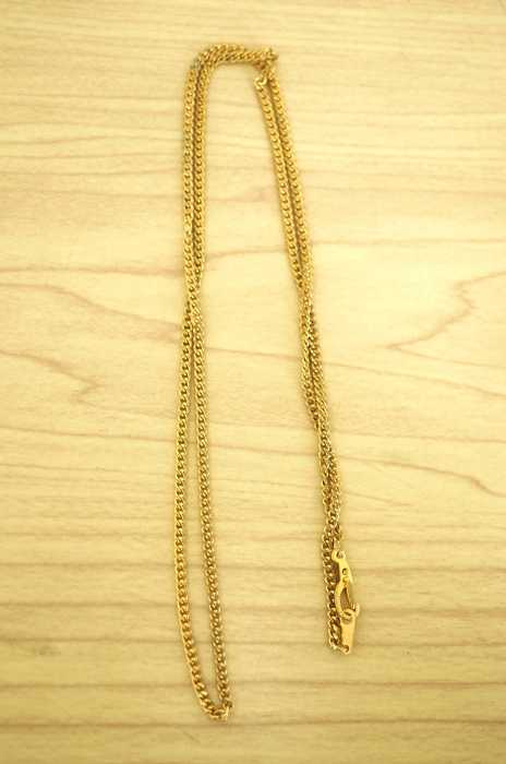 USED古着  （ユーズドフルギ） K18GPネックレス メンズ アクセサリー