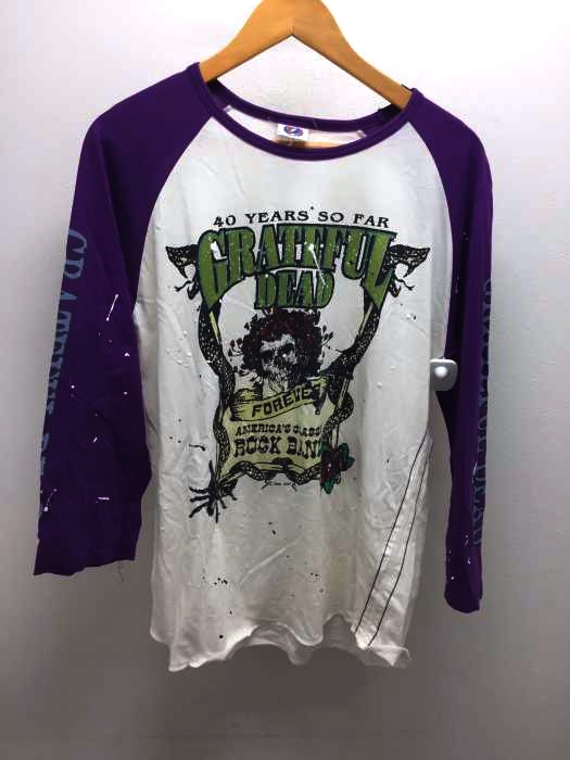 GRATEFUL DEAD（グレイトフルデッド） ラグランプリントTシャツ メンズ トップス