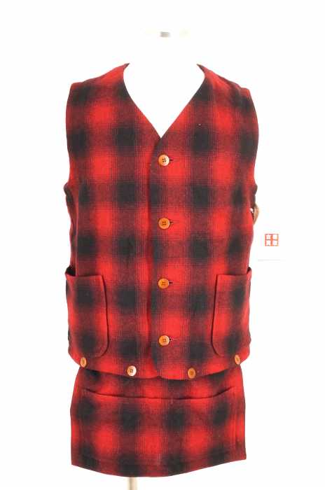 VOO （ヴォー） 2WAY MELTON BEST VEST メンズ トップス