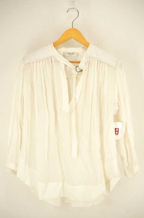 SEA(シー) o’keeffe l/s d-ring blouse レディース トップス
