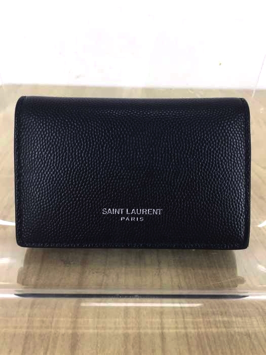 SAINT LAURENT PARIS（サンローランパリ） ロゴレザーキーケース メンズ 財布・ケース