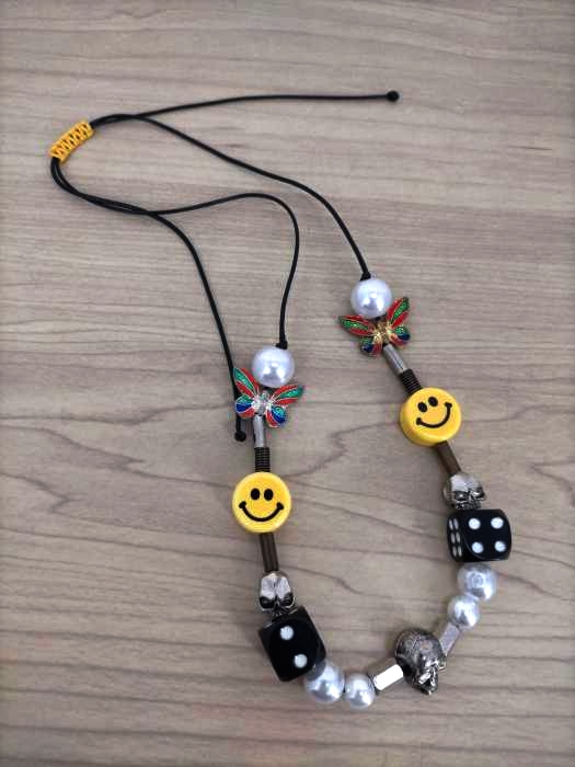 SALUTE（フメイ） EVAE ＋ SMILEY NECKLACE メンズ アクセサリー