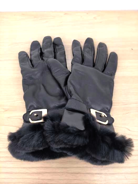 SERMONETA GLOVES(セルモネータ グローブス) 本革ファーグローブ レディース ファッション雑貨
