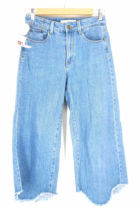 ZARA （ザラ） カットオフデニムパンツ レディース パンツ
