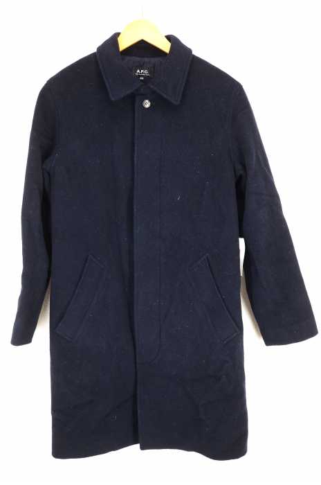 A.P.C. (アーペーセー) ウールステンカラーコート メンズ アウター